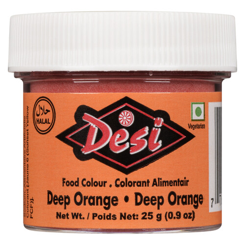 Desi Halal Food  Colour Orange 25 g