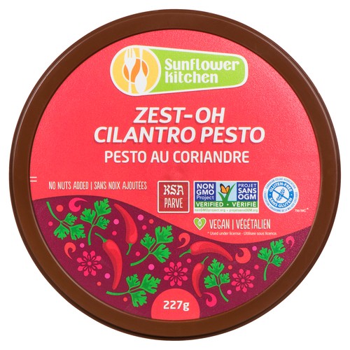 Sunflower Kitchen Zest-Oh Pesto Cilantro 227 g