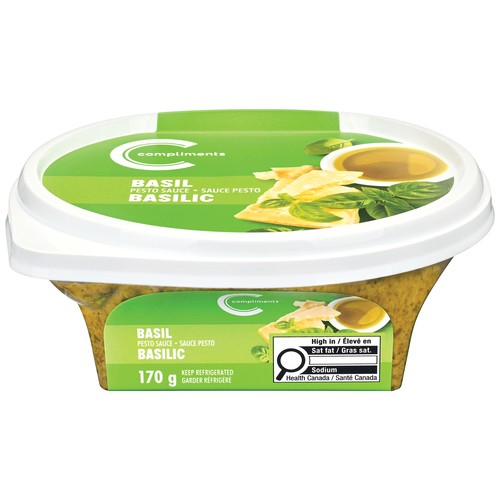 Compliments Pesto Sauce Basil 170 g