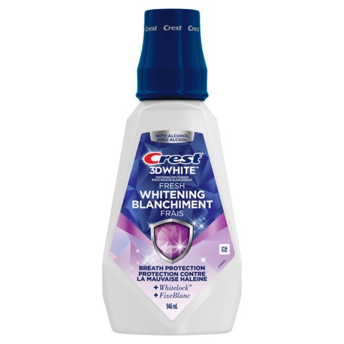 Crest 3D Mouthwash Fresh Whitening 946 ml