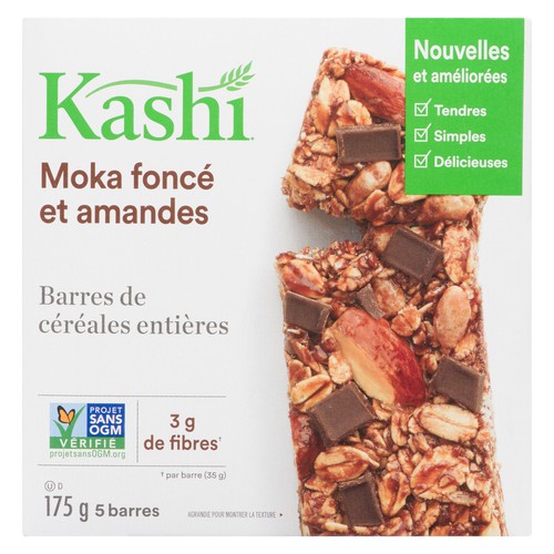Kashi Whole Grain Bars Dark Mocha Almond 5 x 35 g