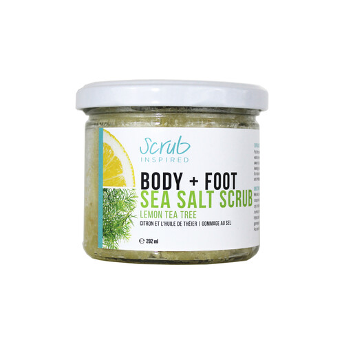 Scrub Inspired Body & Foot Lemon Tea Tree Scrub 282 g