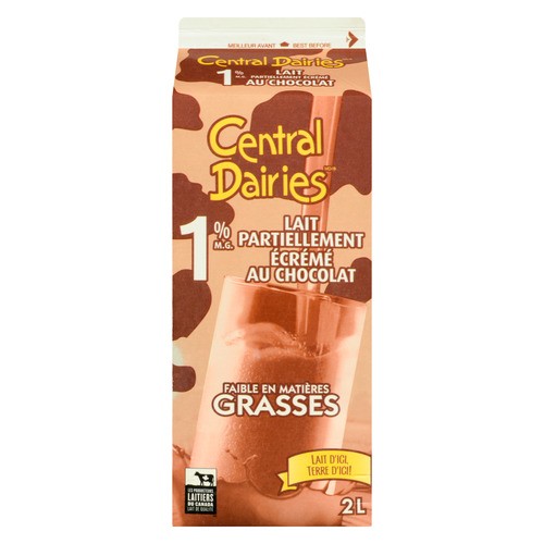 Central Dairies Chocolate Milk 2 L