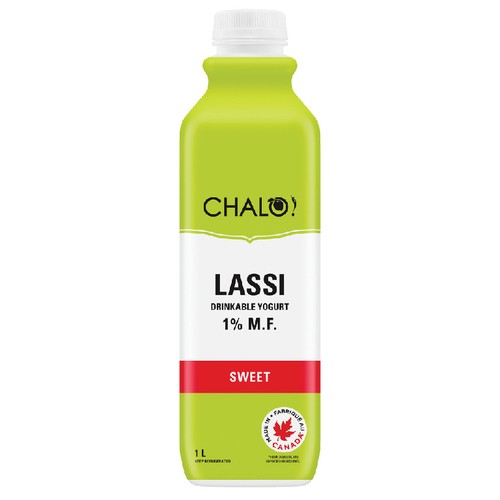 Chalo! Lassi Drinkable Yogurt Sweet 1 L