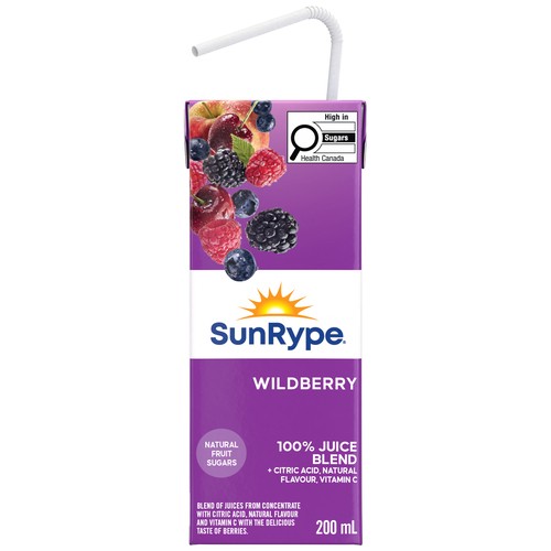 SunRype Juice Wildberry Boxes 5 x 200 ml