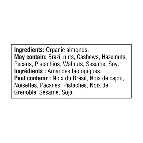 Prana Organic Raw Almonds 200 g