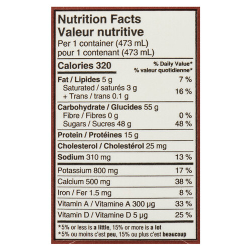 Farmers 1% Milk Chocolate 473 ml