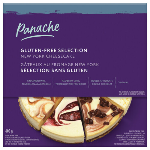 Panache Gluten-Free Selection Frozen New York Cheesecake 600 g 