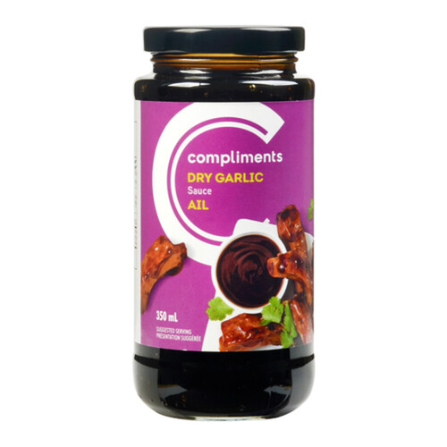 Compliments Sauce Dry Garlic 350 ml