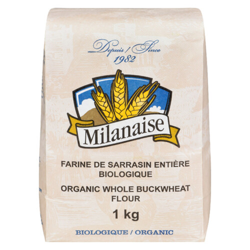 La Milanaise Organic Flour Whole Buck Wheat 1 kg