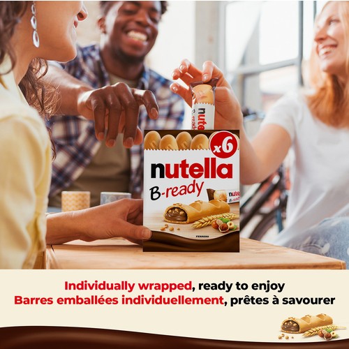 Ferrero Canada Nutella B-ready Bars 330 g