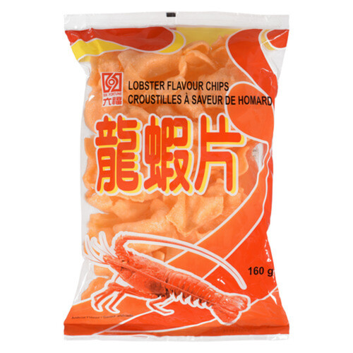 Six Fortune Chips Lobster Flavour 160 g