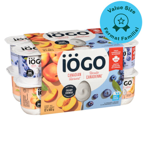 Creamy - Peach - 4 x 100g - IÖGO