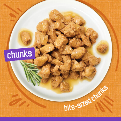 Friskies Chunks Wet Cat Food Chicken Dinner 156 g