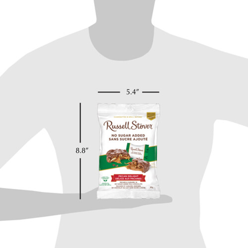 Russell Stover No Sugar Added Pecan Delights Bag 85 g