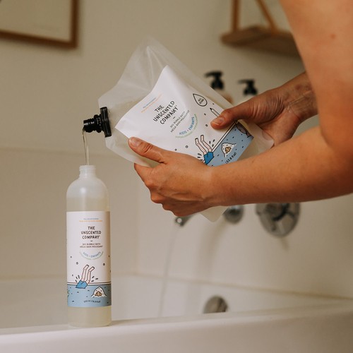 The Unscented Company Kids Bubble Bath Refill 1 L