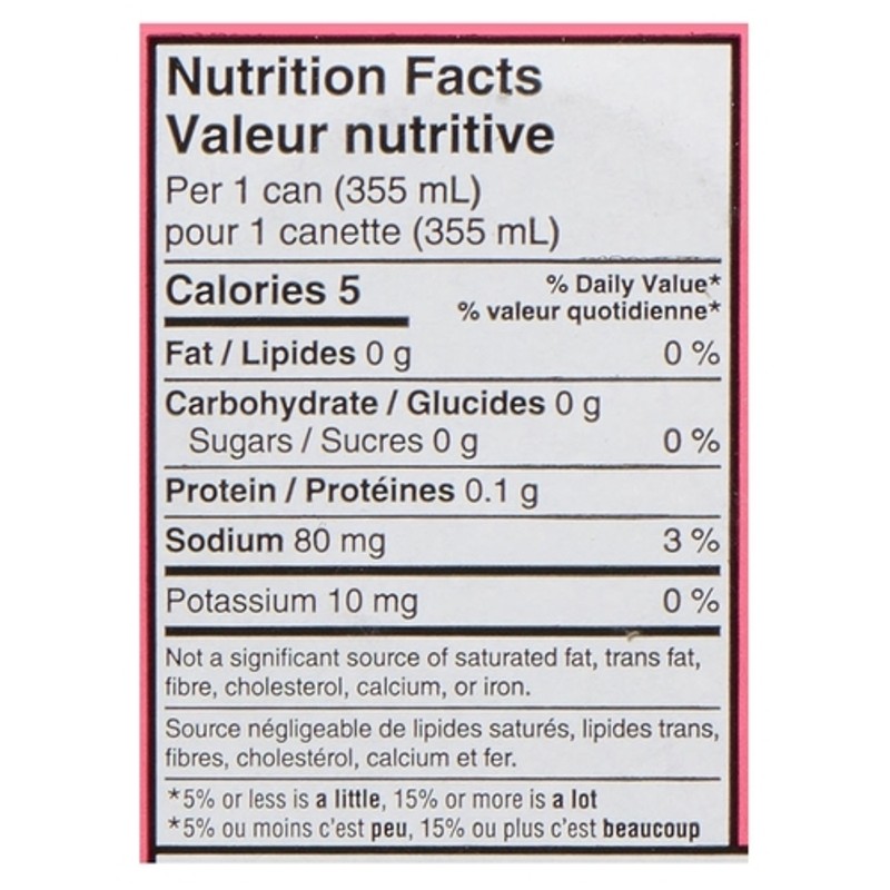 Ginger Ale Raspberry Lemonade Canada Dry Zero Sugar Ginger Ale Raspberry Lemonade 12 x 355 ml (cans ...