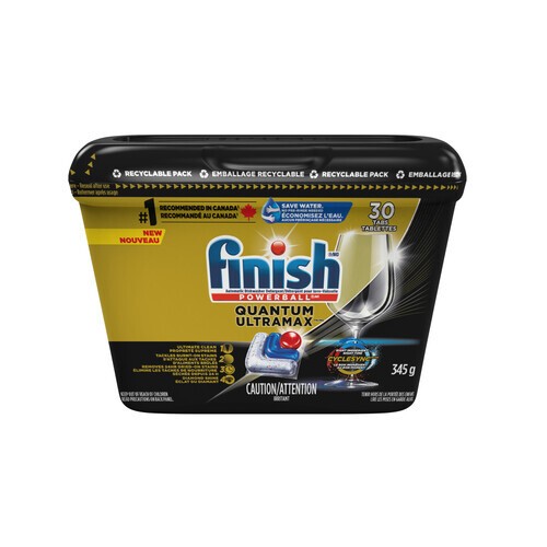 Finish Quantum UltraMAX Dishwasher Detergent 30 EA