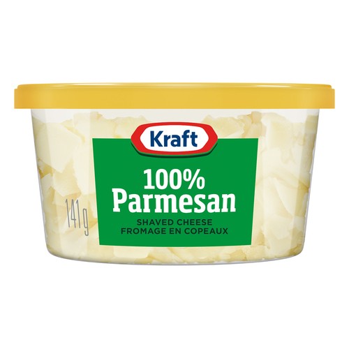 Kraft Shaved Cheese 100% Parmesan 141 g