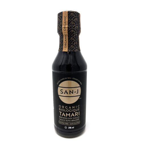 San-J Organic Gluten-Free Soy Sauce Tamari 296 ml