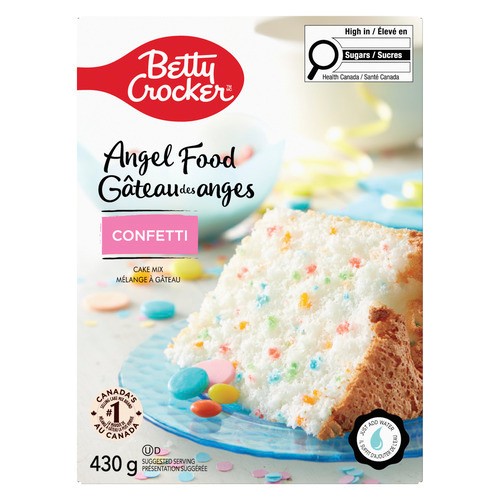 Betty Crocker Angel Food Cake Mix Confetti 430 g