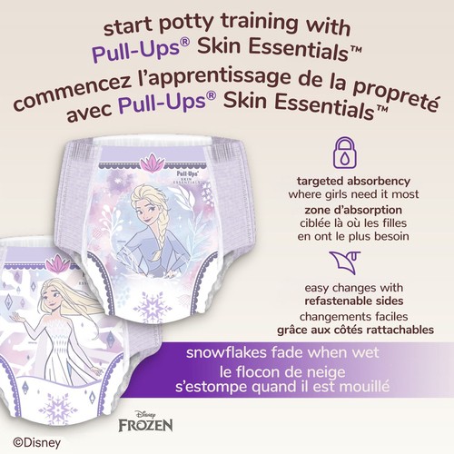 Pull-Ups Girls' Skin Essentials Training Pants 4T-5T 46 Ct