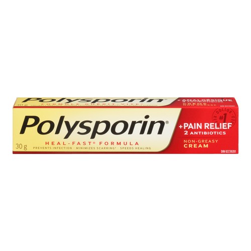 Polysporin Heal-Fast Formula Pain Relief Cream 30 g