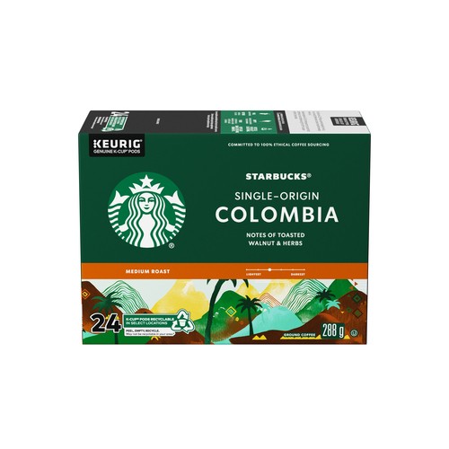 Starbucks Coffee Keurig Coffee Pods Single Origin Colombia 288 g