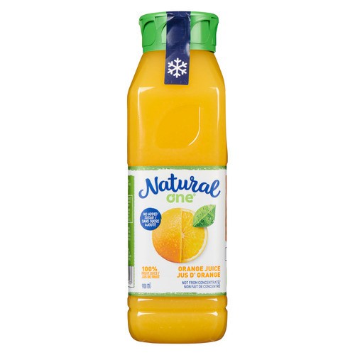 Natural One 100% Fruit Juice Orange 900 ml (bottle)