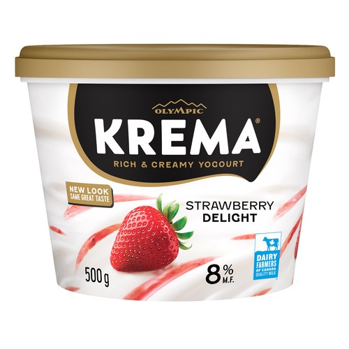 Olympic Krema 8% Yogurt Strawberry 500 g