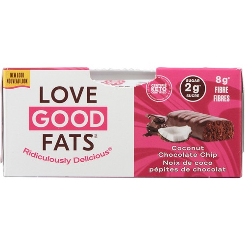Suzie's Good Fats Gluten-Free Snack Bar Coconut Chocolate Chip 39 g
