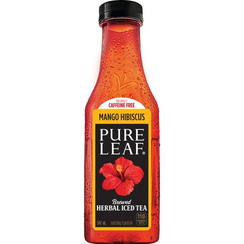 Pure Leaf Iced Tea Caffeine Free Mango Hibiscus 547 ml (bottle)
