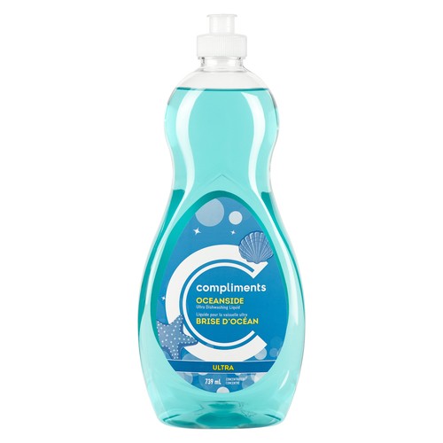 Compliments Ultra Dish Liquid Oceanside 739 ml