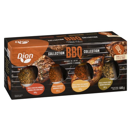 Les Aliments Dion Gluten-Free Herbs & Spices BBQ Collection 640 g