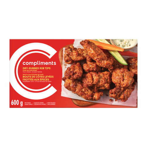 Compliments Frozen Dry Rib Tips 600 g