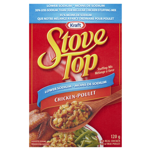 Stove Top Chicken Stuffing Mix Low Sodium 120 g