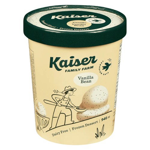 Kaiser Family Farm Frozen Dessert  Vanilla Bean 946 ml 