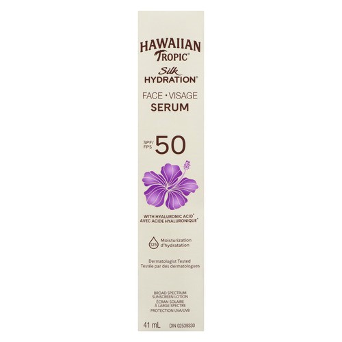 Hawaiian Tropic Face Serum SPF 50 Silk Hydration 41 ml