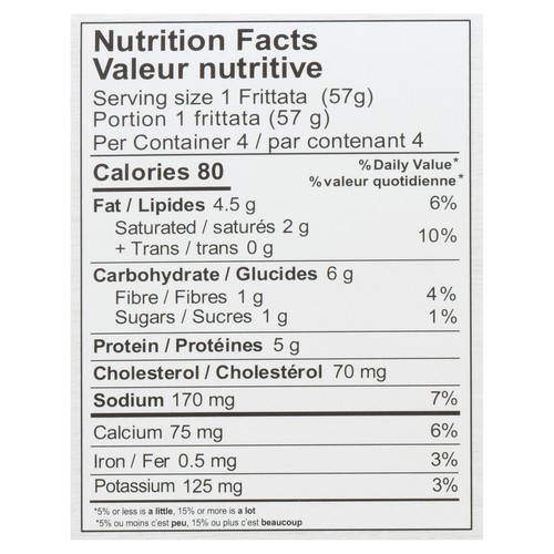 Veggies Made Great Frozen Frittata Veggie Bacon & Potato 227 g