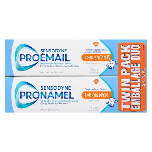 Sensodyne Pronamel Children Toothpaste Gentle Mint 75 ml