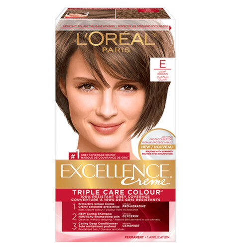 L'Oréal New Excellence Crème Hair Color E Light Brown 