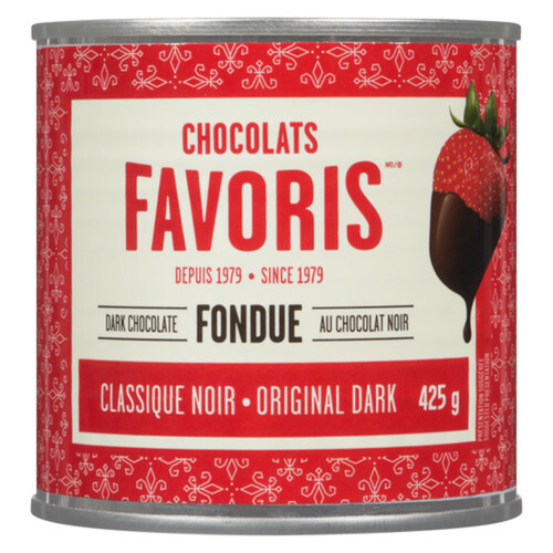 Chocolats Favoris Dark Chocolate Fondue 425 g