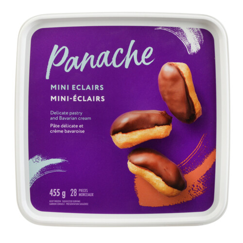 Panache Eclairs Mini 455 g (frozen)