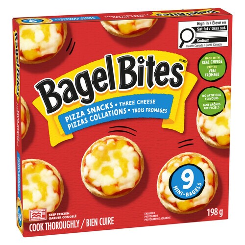 Hot Bites Pizza Snacks Three Cheese 198 g