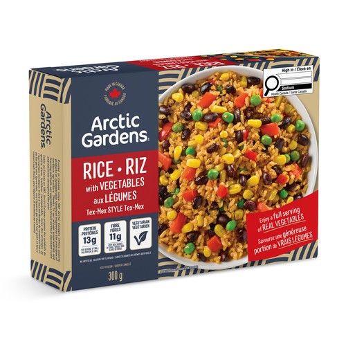 Arctic Gardens Rice with vegetables tex-mex style 300 g (frozen)