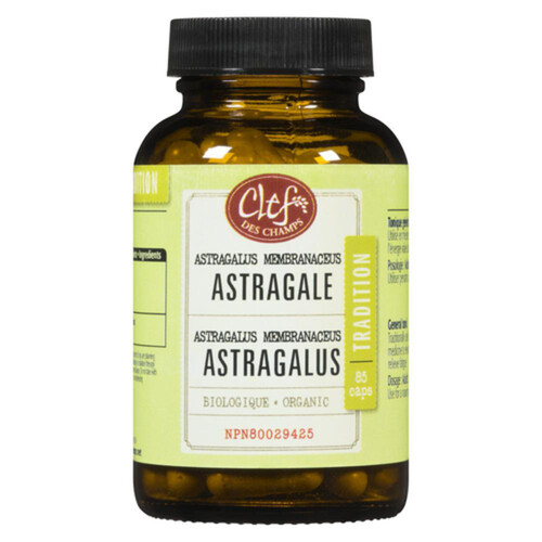 Clef Des Champs Organic Astragalus Membranaceus 85 Count