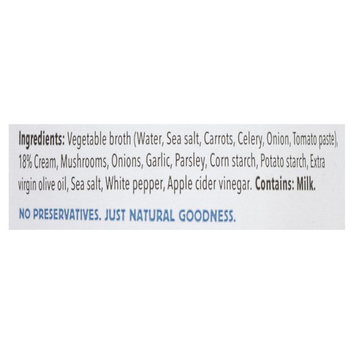 Just Soup Gluten-Free Soup Creamy Mushroom 580 ml