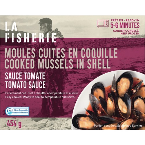 La Fisherie Mussels Tomato Garlic 150 g