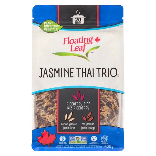 Floating Leaf Rice Jasmine Thai Trio 400 g