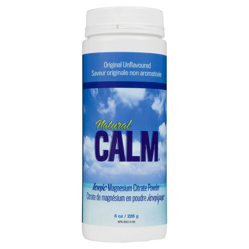 Natural Calm Magnesium Citrate Powder Original 226 g